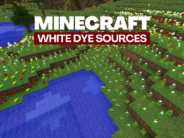 Minecraft White Dye Sources