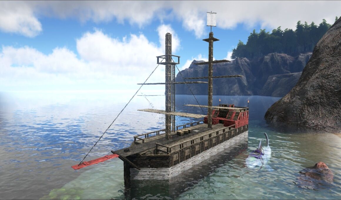 Ark Survival Evolved: How to Make a Ship Base
