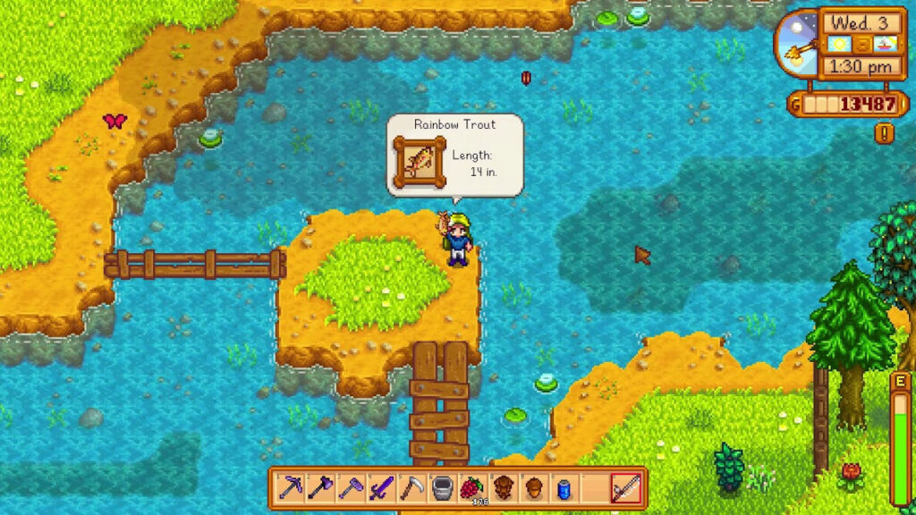Catch Rainbow Trout Stardew Valley Fishing Guide