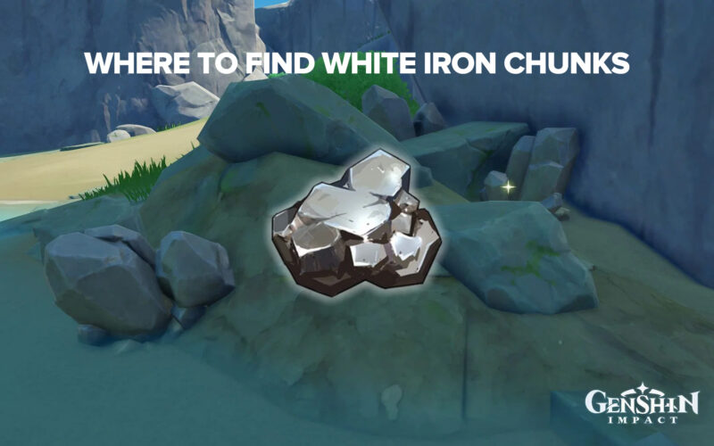 where to find white iron chunks