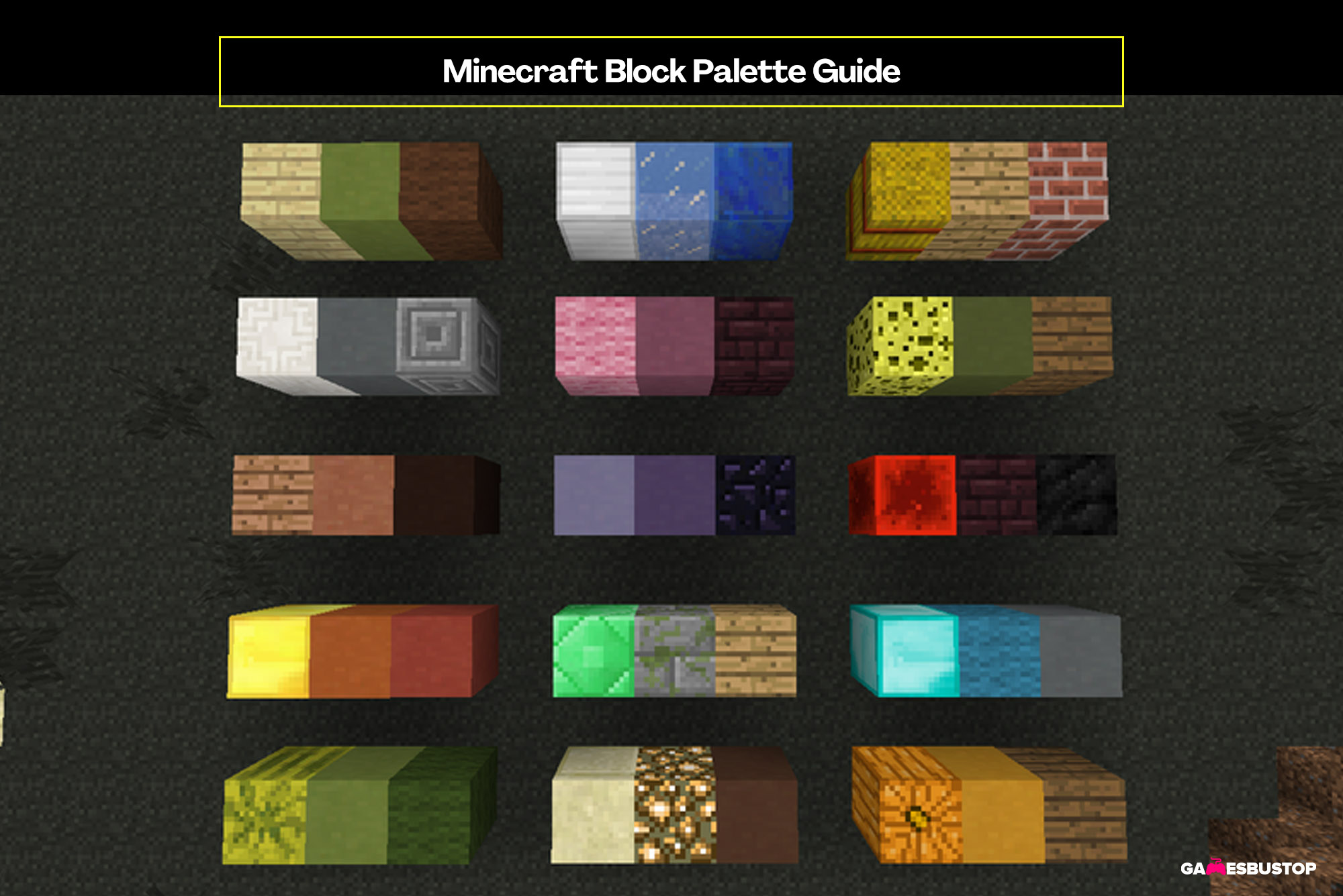 Minecraft Block Palette #27083 in 2023