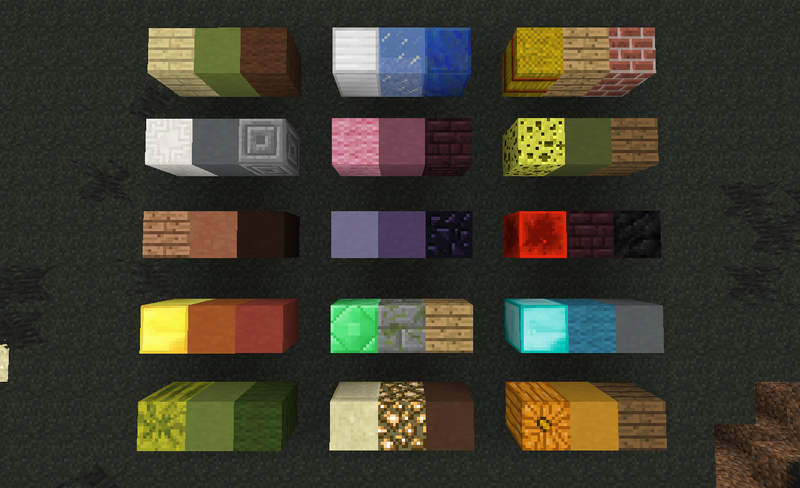 Minecraft Block Palette Guide What Color Block To Use Gamergoats 