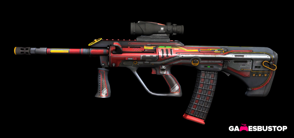 AUG Syd Mead - GamesBustop CSGO Weapon skins