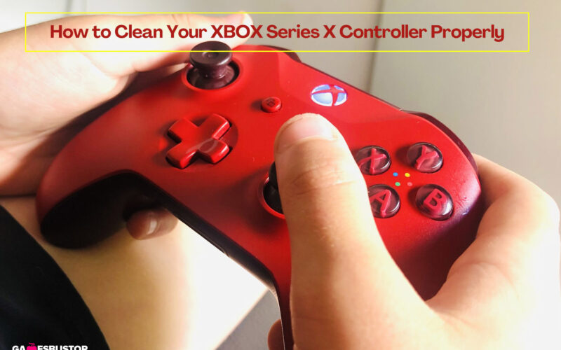 How to Clean Your XBOX Series X Controller Properly