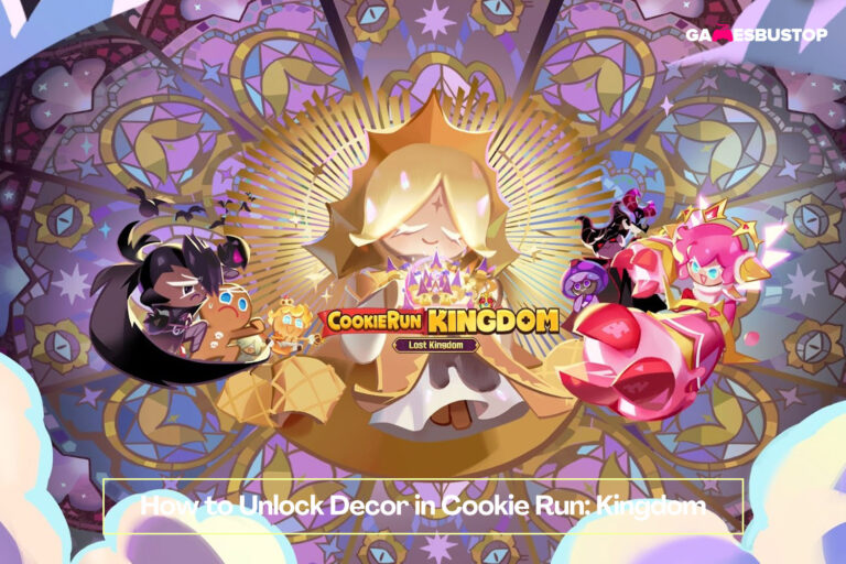How to Unlock Decor in Cookie Run: Kingdom