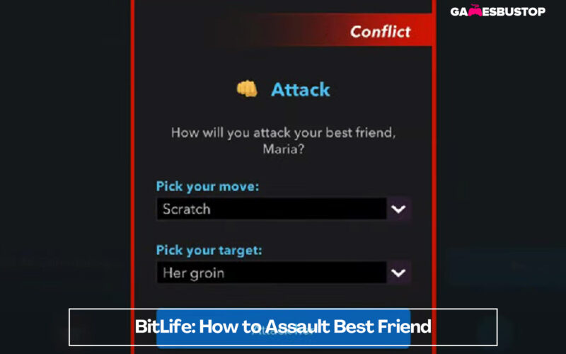BitLife: How to Assault Best Friend