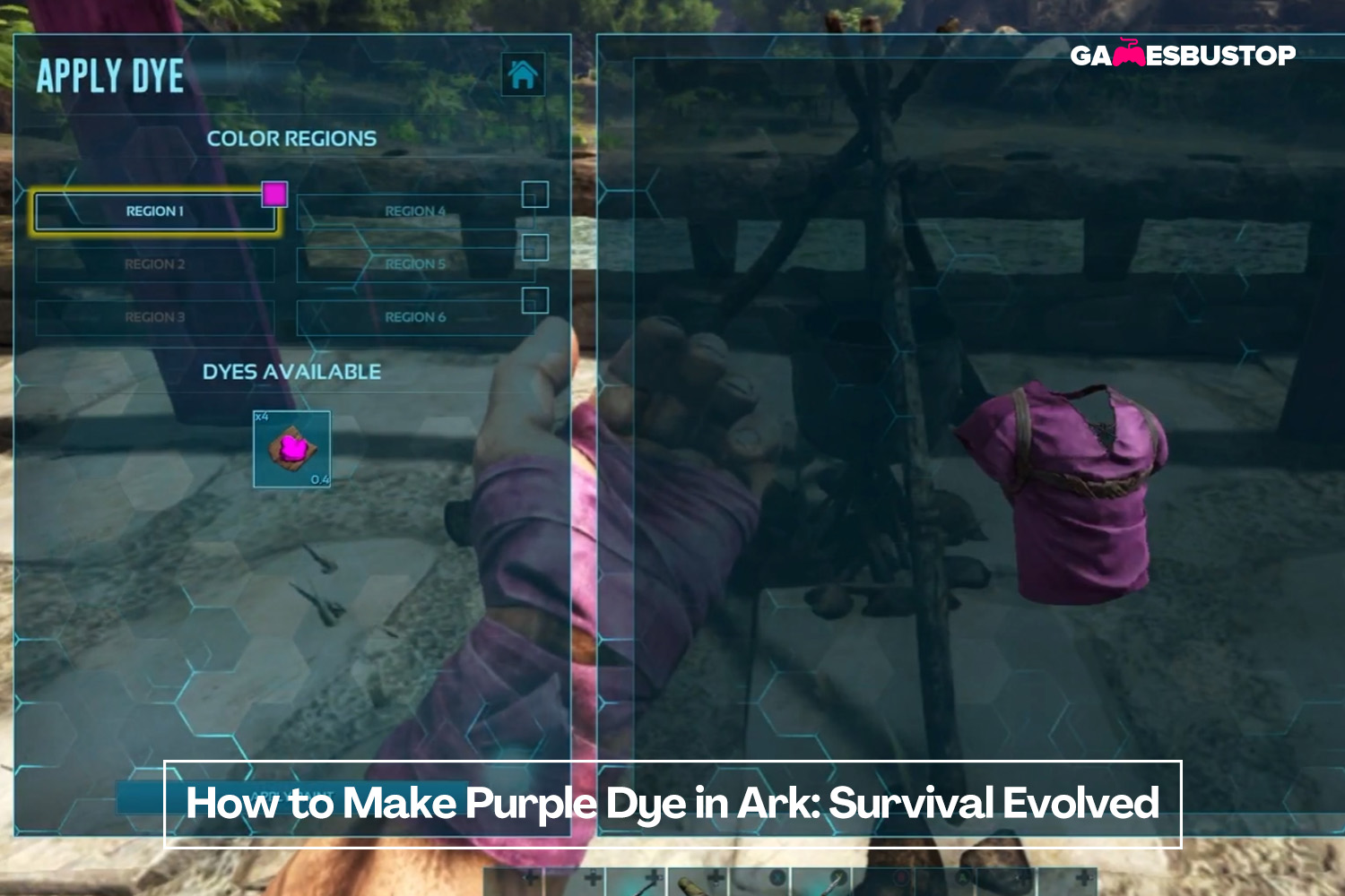 how to use dye in lost ark