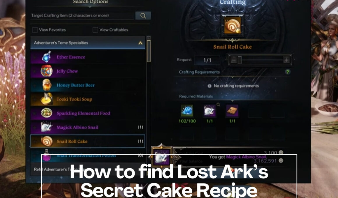 How To Find Lost Ark s Secret Cake Recipe 2024 Gamesbustop How To Find Lost Ark s Secret Cake Recipe 2024 Gamesbustop