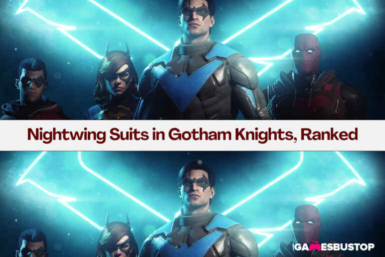 Nightwing Suits in Gotham Knights, Ranked
