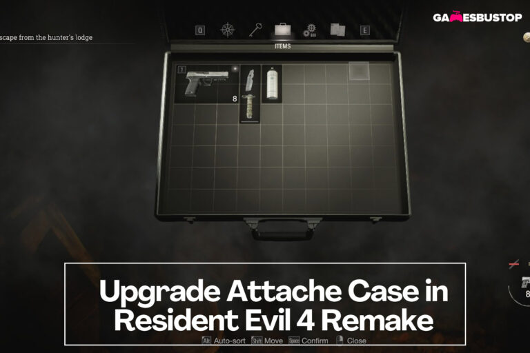 Upgrade Attache Case in Resident Evil 4 Remake